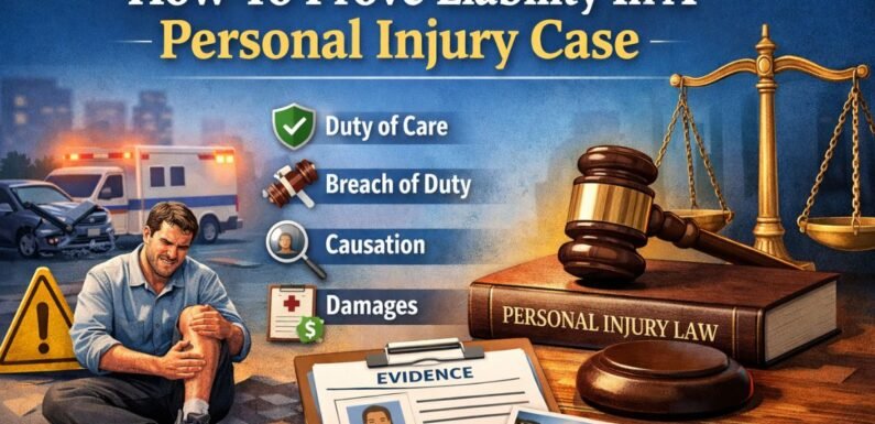 How To Prove Liability In A Personal Injury Case